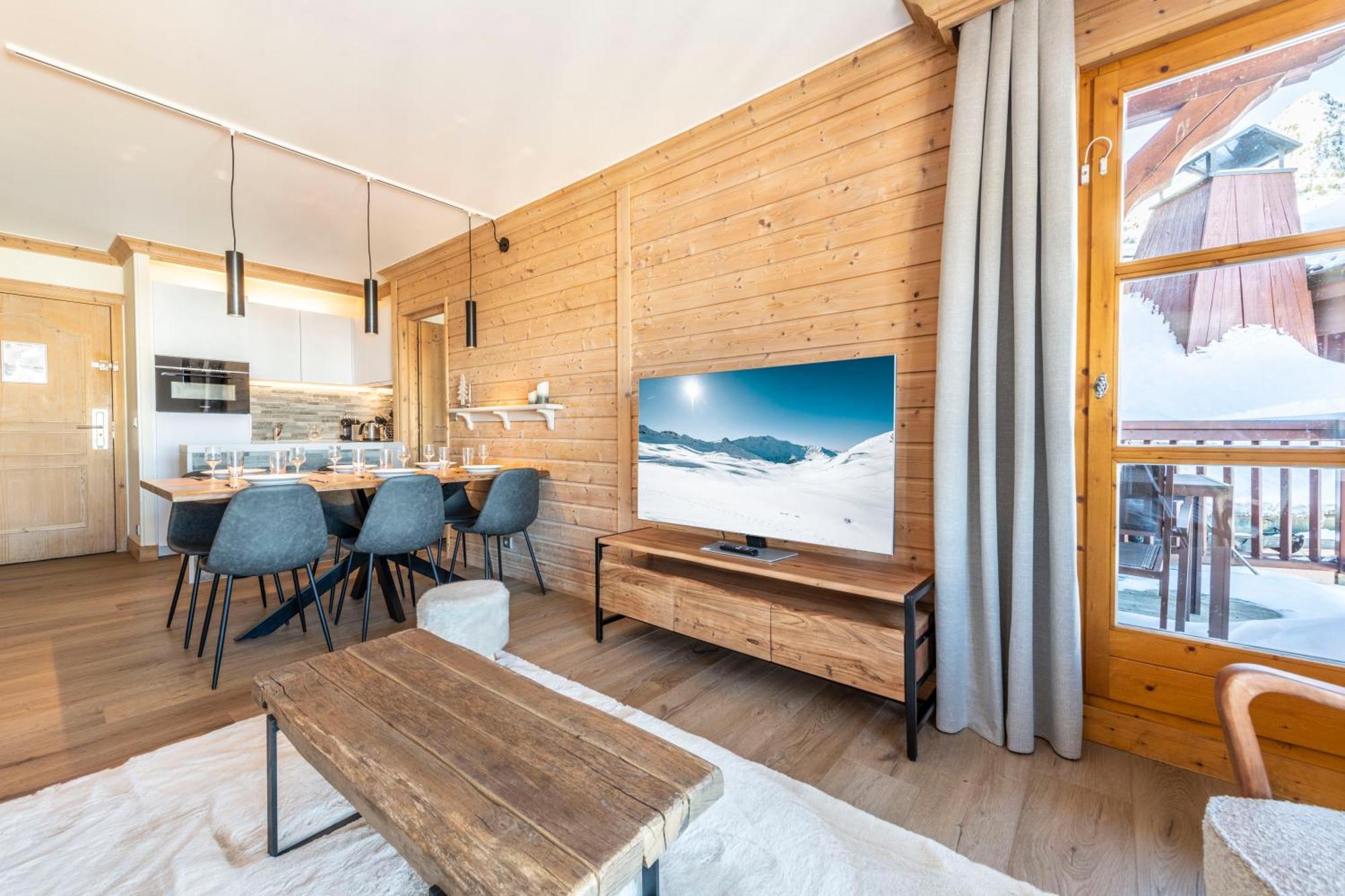 Appt Renove, 6 Personnes Arc 1950 Vue Exceptionnelle Montblanc, Sauna, Hammam, Piscine Int Et Ext Les Arcs  Exteriör bild